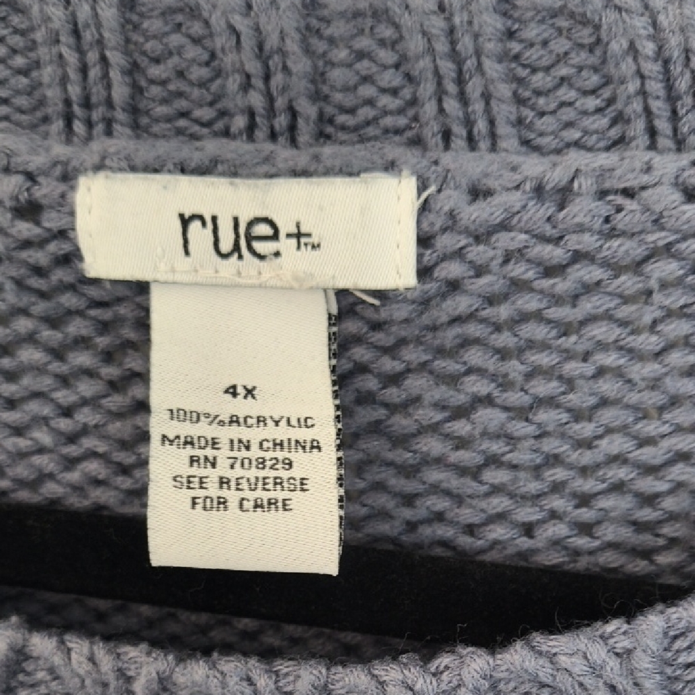 NYC Women's Blue Sweater - Picture 2 of 8